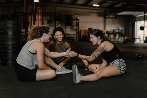 Sesión de entrenamiento personal
